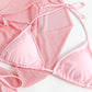 Pink 4 Piece Bikini Set