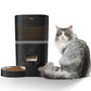 sadikhoff™ - automatic cat feeder camera 2 bowls