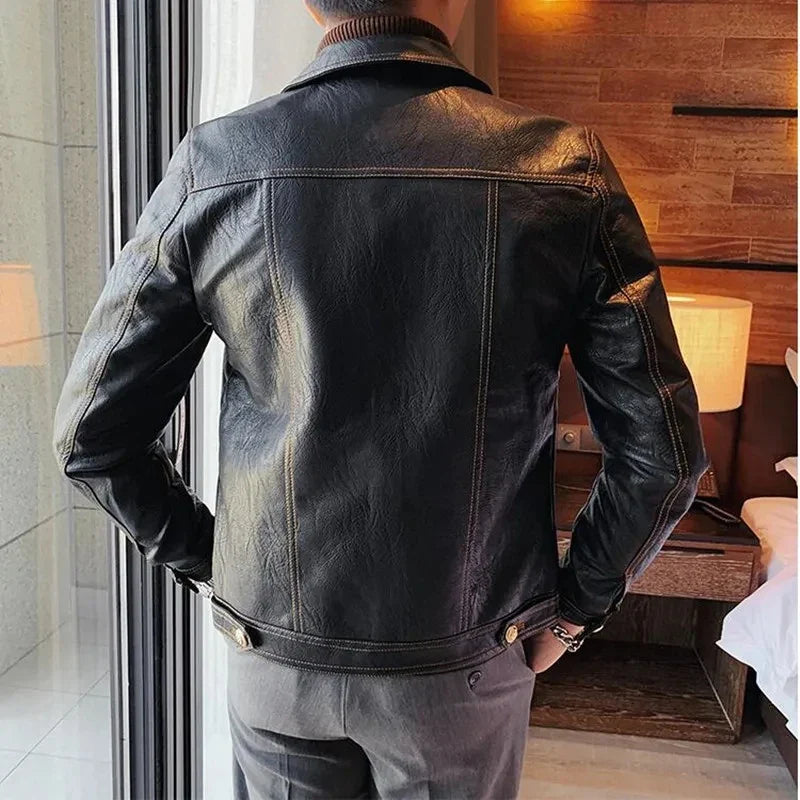 PunkPilot Leather Jacket