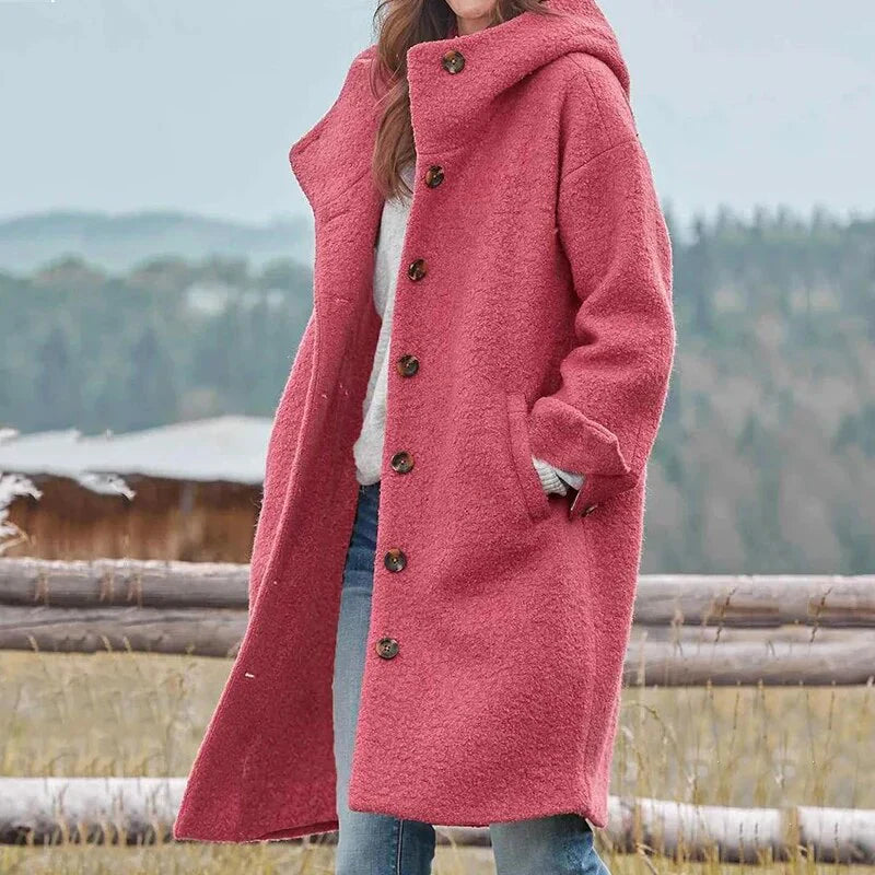 Quinn Cosy Hooded Coat