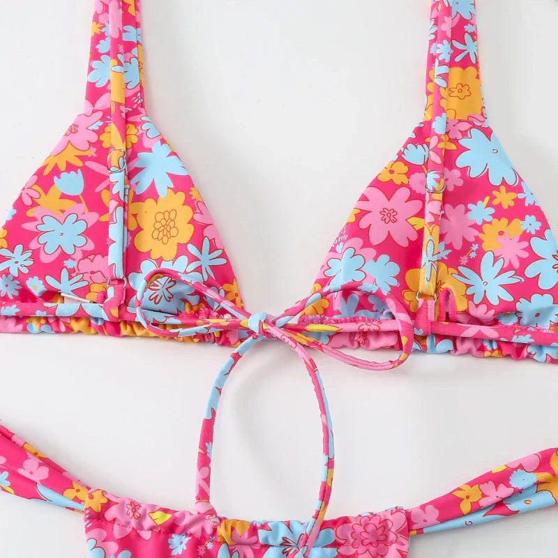 Floral Print Bikini