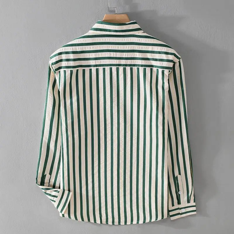 Ethan | Casual Striped Shirt