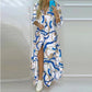 Lily - Boho Print Maxi Dress