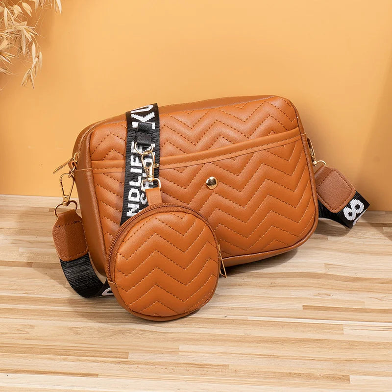 Leather Crossbody Bag Zipper