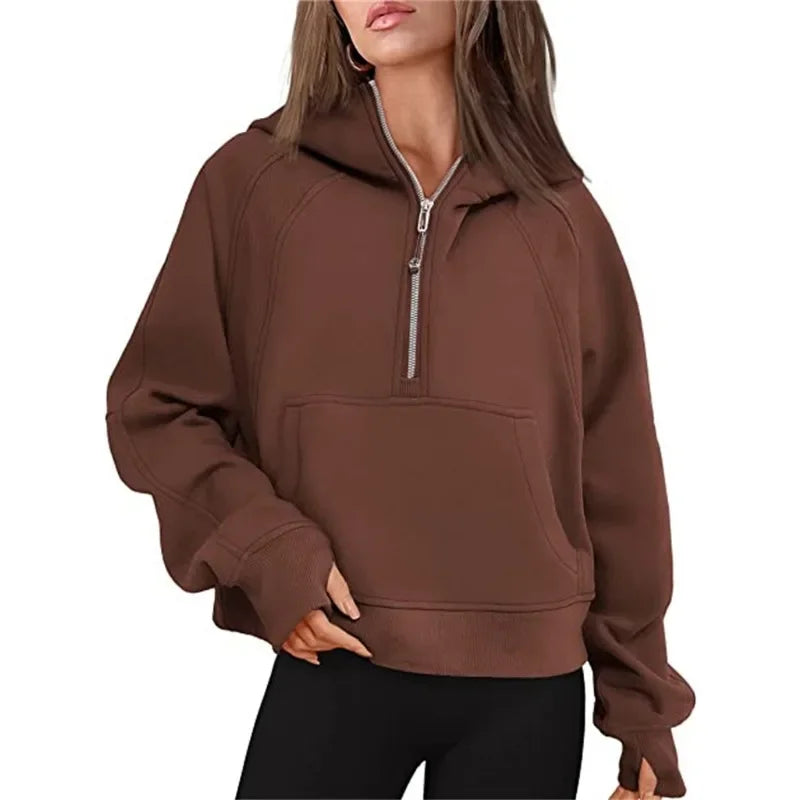 GENEVIE ZIP HOODIE