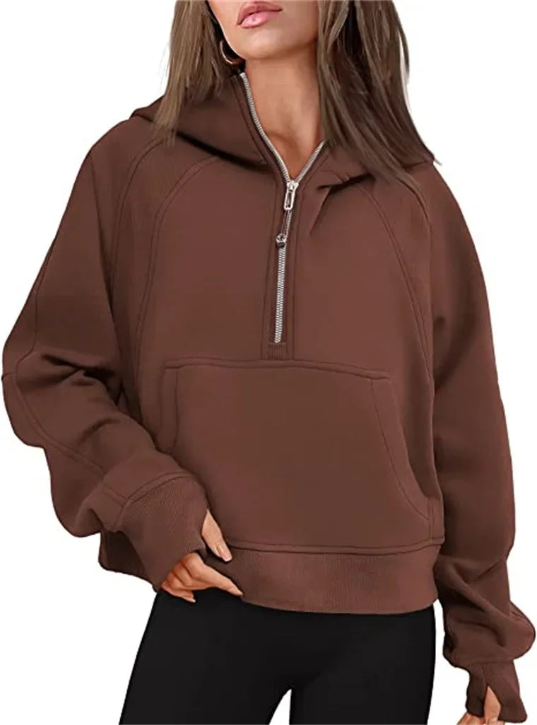 GENEVIE ZIP HOODIE