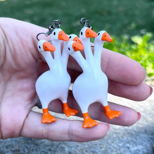 Goose Earrings