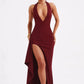 Ruby Halter Party Dress