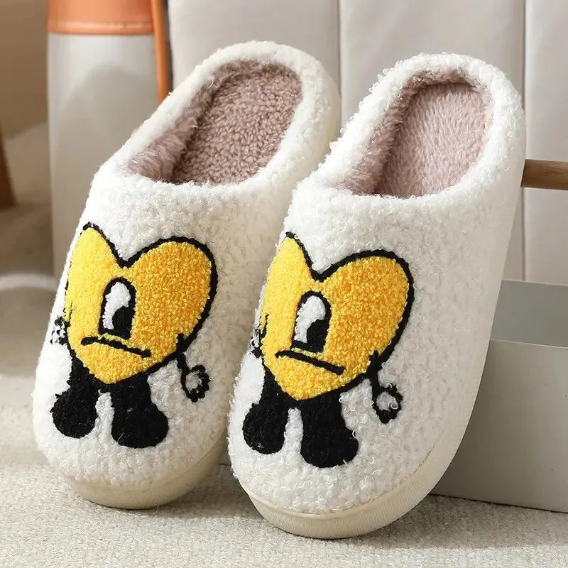 AVA COZY HEART SLIPPERS