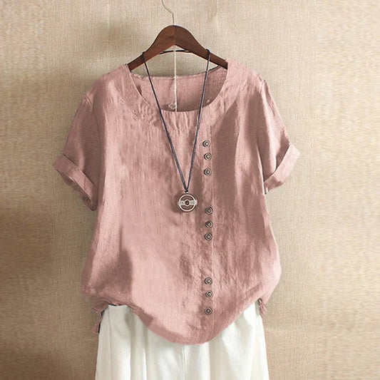 Lala - short-sleeved O-Neck Top