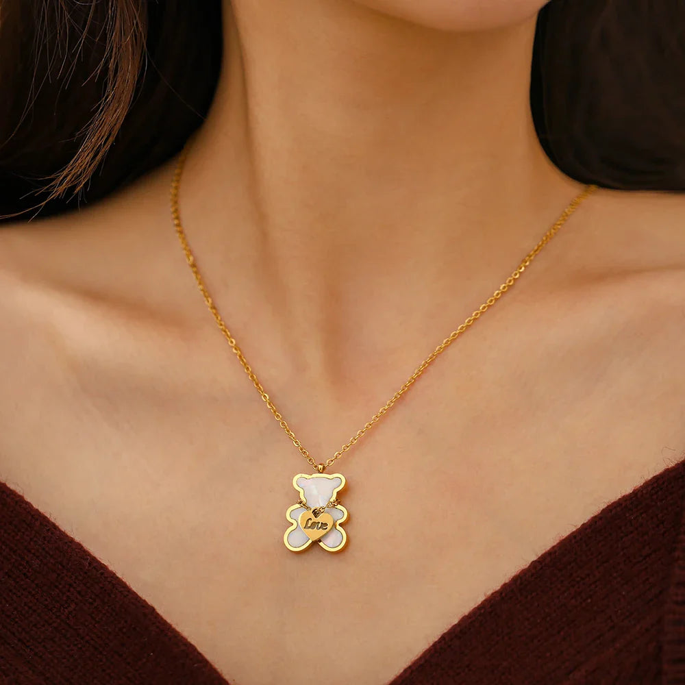 Teddy Bear Necklace