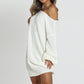 Charlotte Versatile Off-Shoulder Sweater Dress