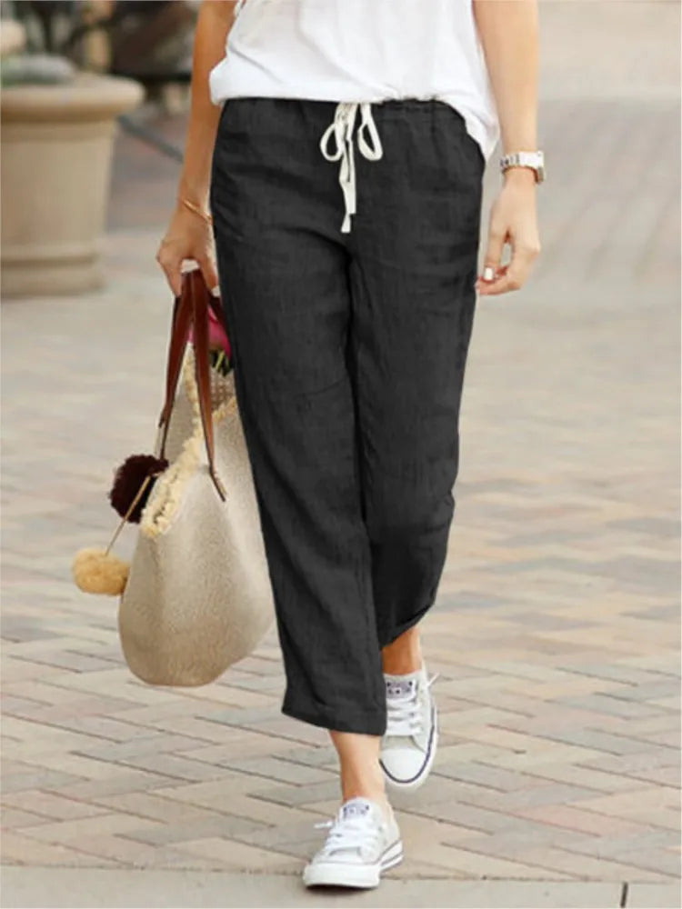 Maggie | Cozy Linen Pants