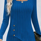 Victoria Ribbed Knit Top