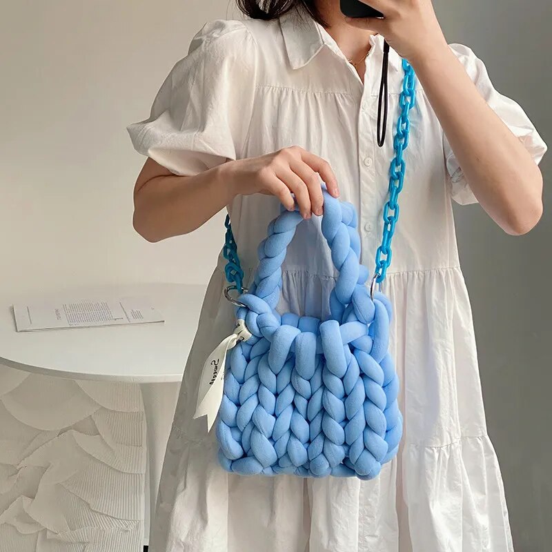 Chunky Knit Bag