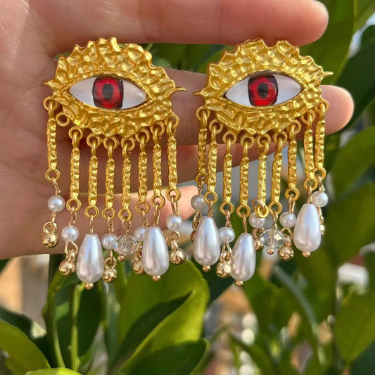 Evil Eye Earrings