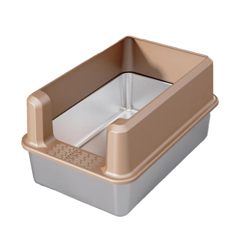 Stainless Steel Cat Litter Box