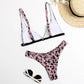 Animal Print Low Waist Bikini