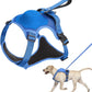 sadikhoff™ - Dog Harness and Retractable Leash Set All-in-One