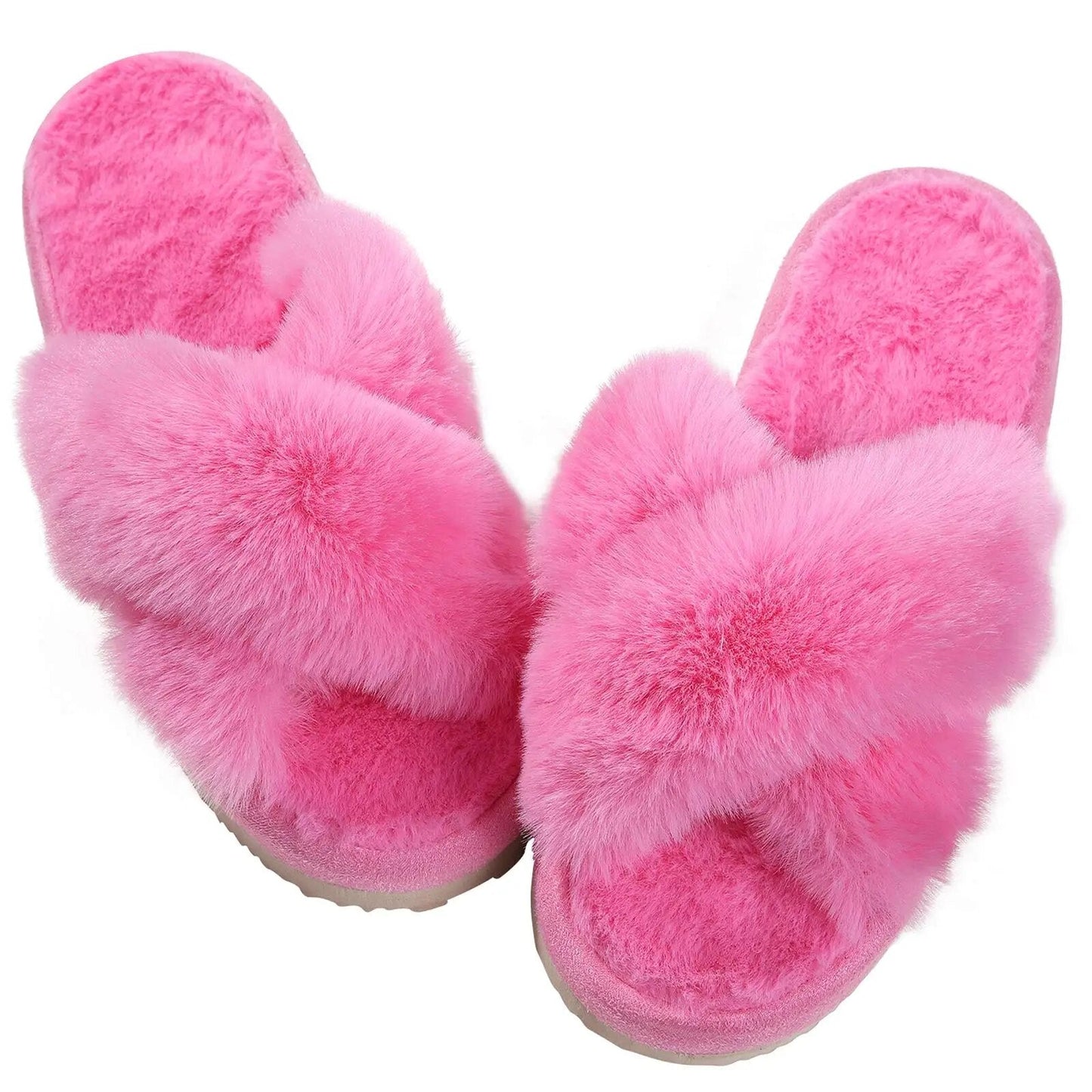 Fluffy Fur Slippers