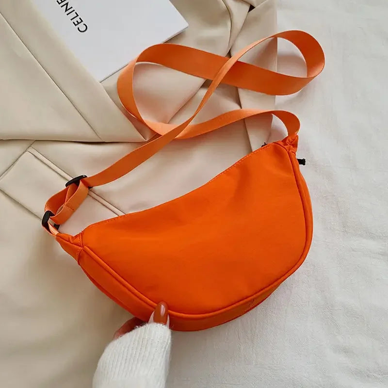 Casual Nylon Crossbody Bag