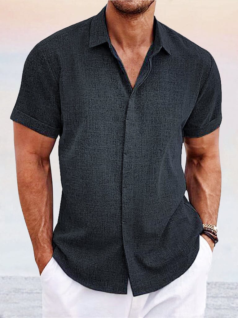 Casual Cotton Linen Shirt