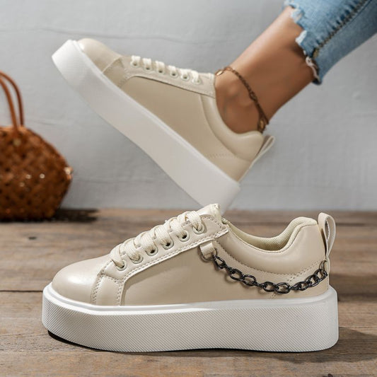 Oshy Lyn - Sleek Leather Sneaker