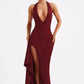 Ruby Halter Party Dress