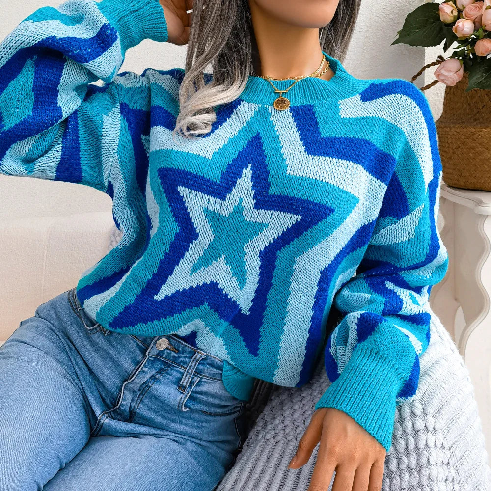 Tala Knitted Star Sweater