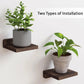 Modern Versatile Floating Shelves - Pack of 4