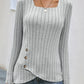 Victoria Ribbed Knit Top