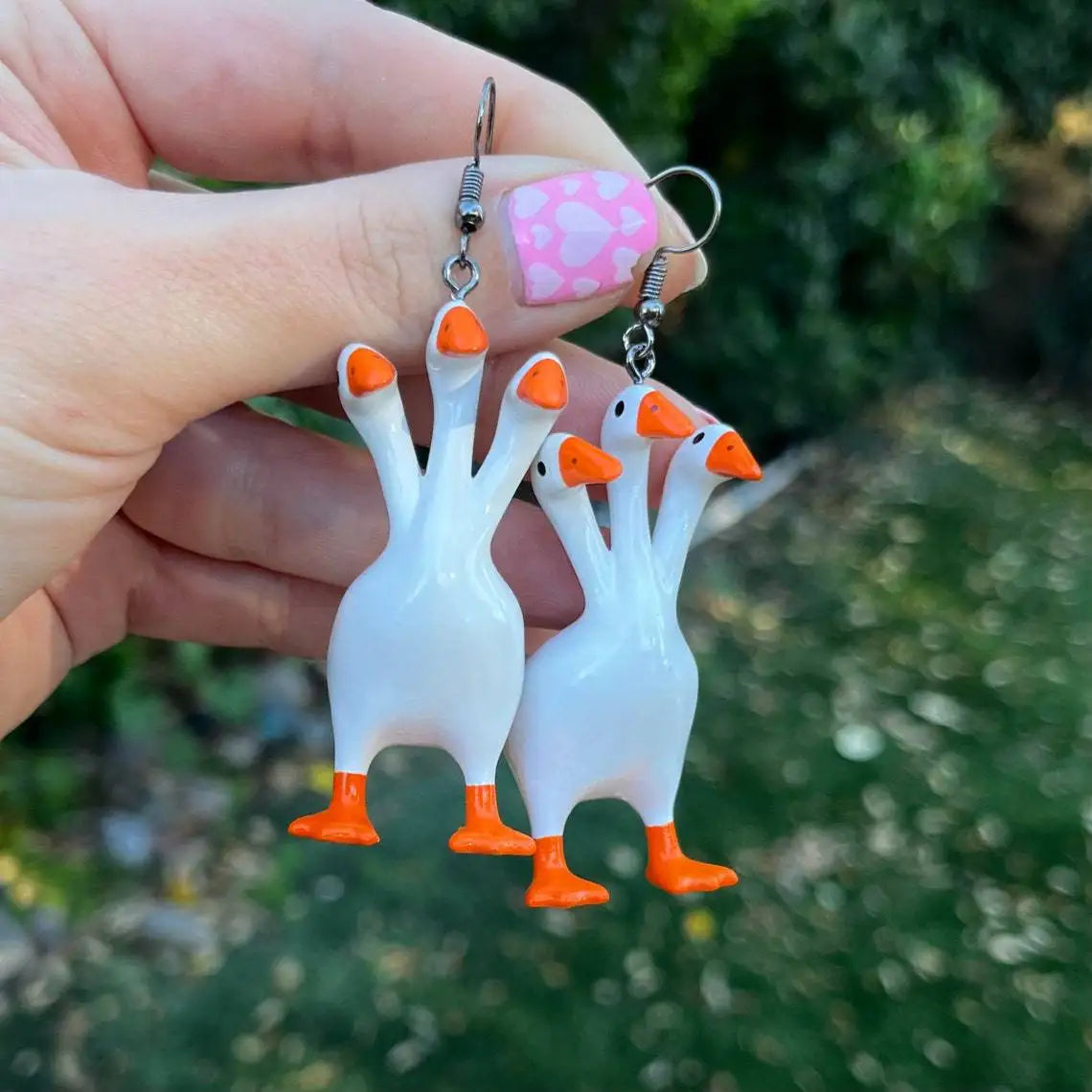 Goose Earrings