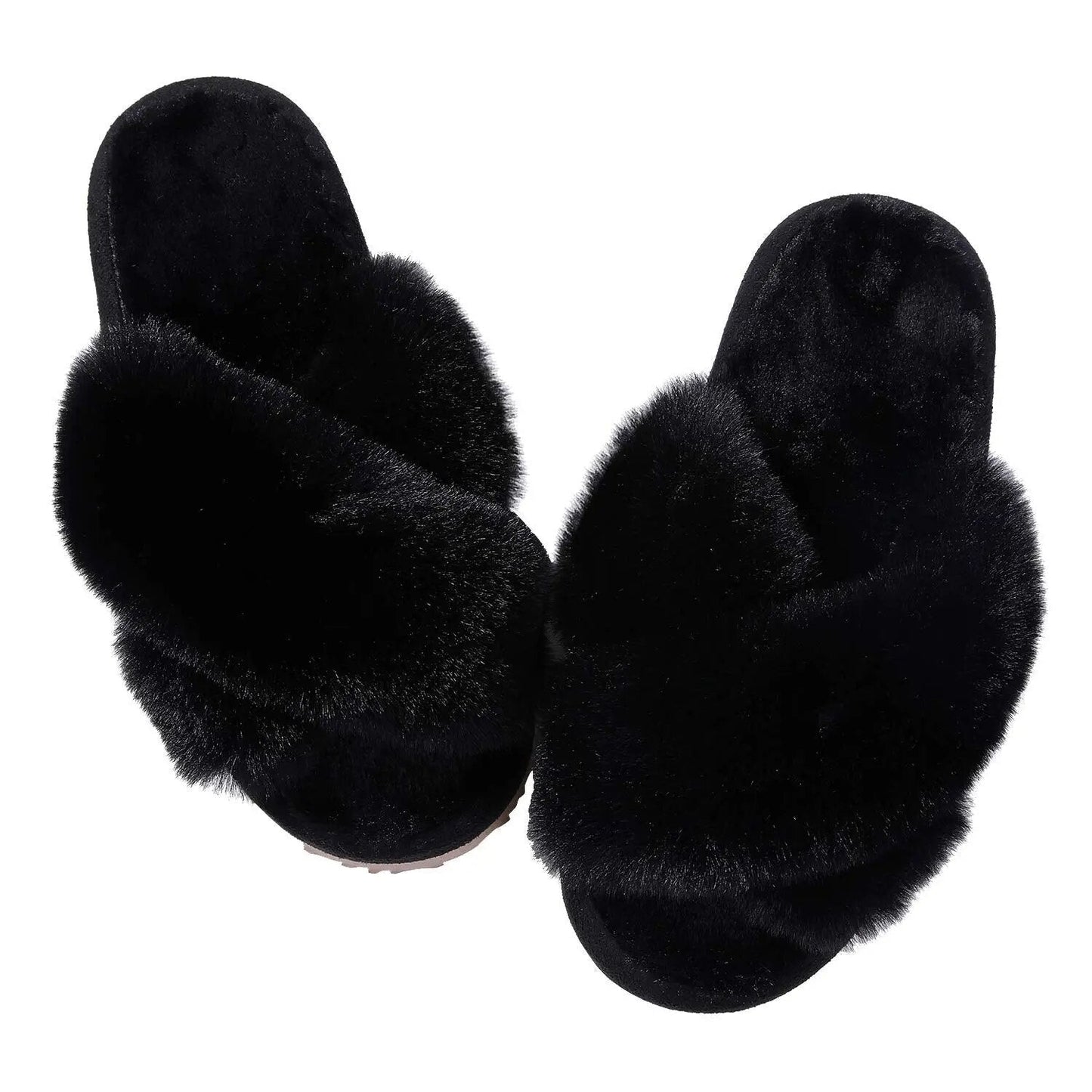 Fluffy Fur Slippers