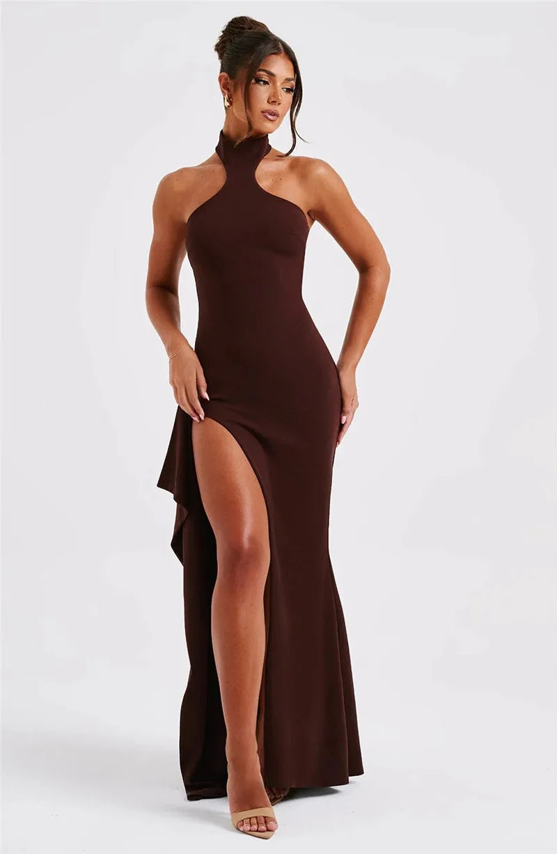 Tamara Halter Long Dress