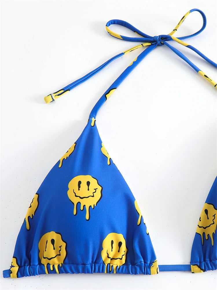 Emoji Classic Triangle Bikini