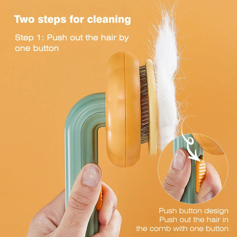 Sadikhoff™ - Pet Brush Self Cleaning