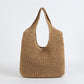 Soft Straw Tote Bag