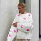 Sienna Cosy Heart Sweater