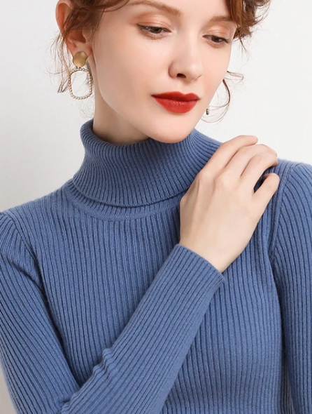 Helen Knitted Turtleneck Sweater