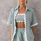 Lana Stylish Linen Two Piece Set