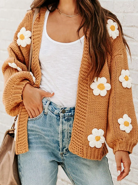 Daisy Knitted Cardigan