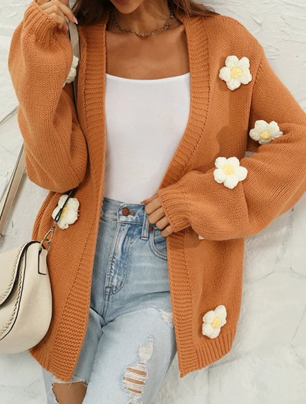 Daisy Knitted Cardigan