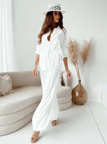 Rory Cozy Linen Two Piece Set