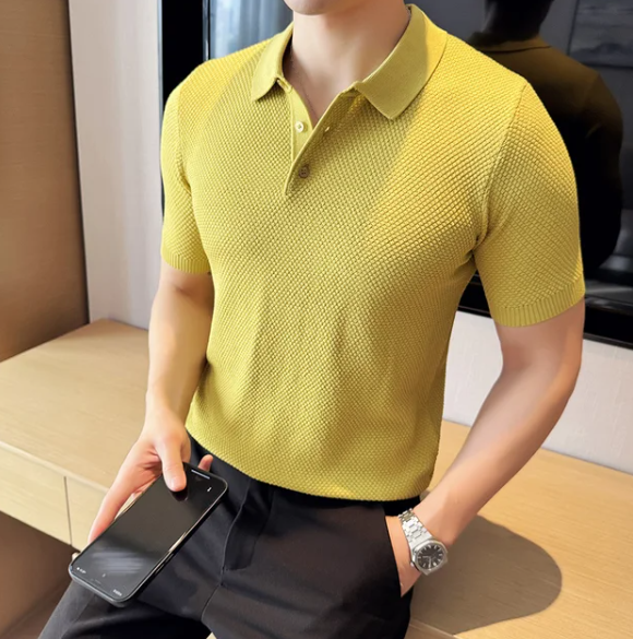 Nico Soft Knitted Polo Shirt