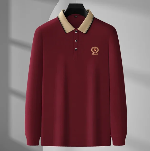 Levi Classic Long Sleeve Polo Shirt