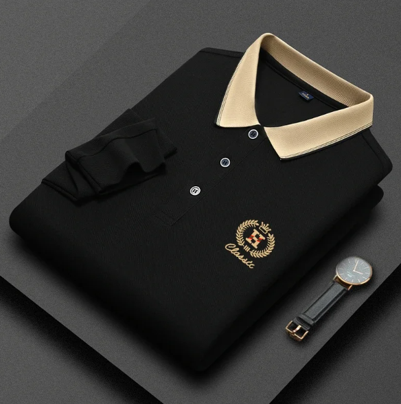 Levi Classic Long Sleeve Polo Shirt