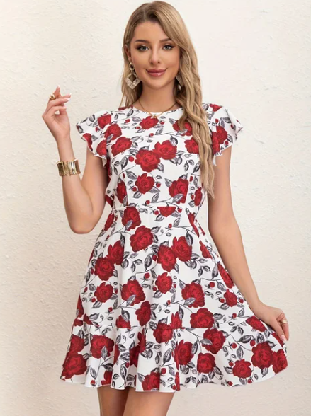 Rosie Ruffle Dress