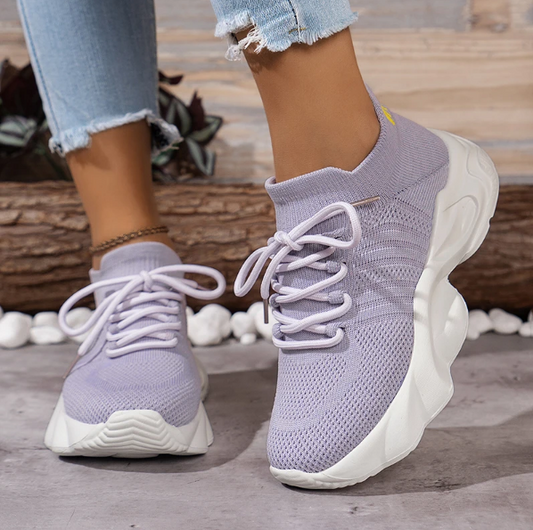 Danikah Breathable Lace Up Sneakers