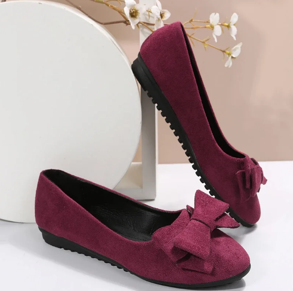 Deborah Ribbon Flat Shoes