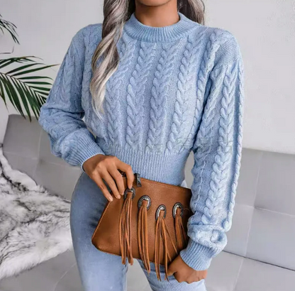 Sonya Crop Pullover